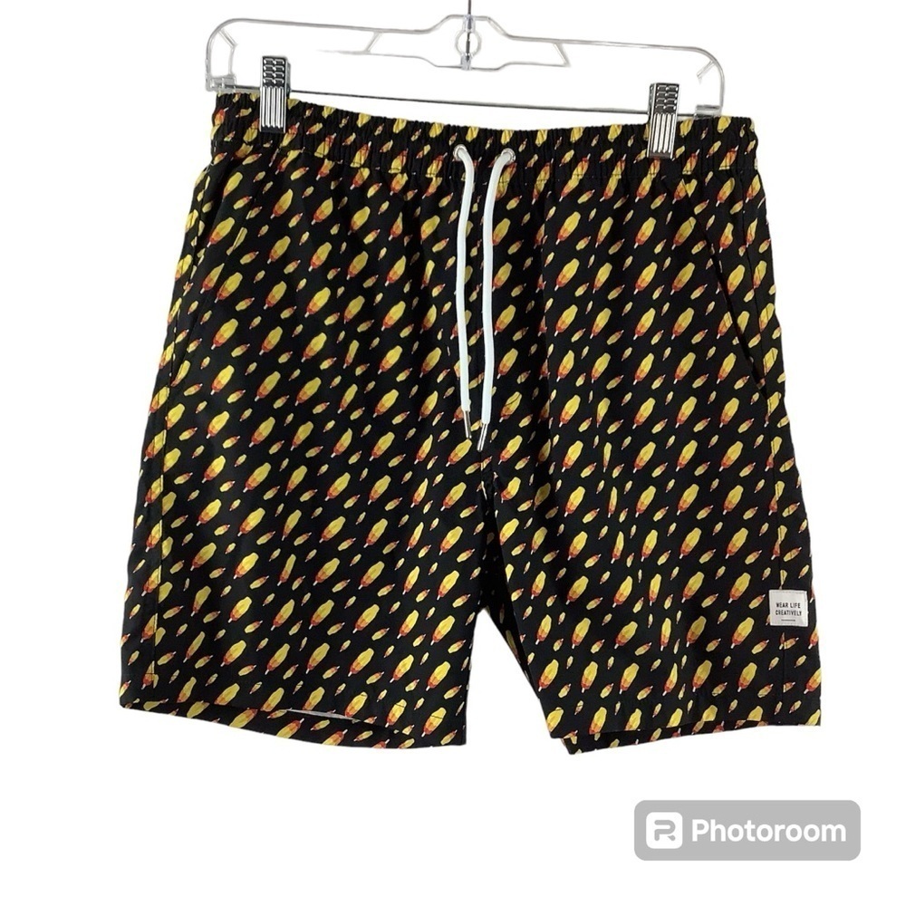 Public Art Ice Pop Swim Shorts Size Medium